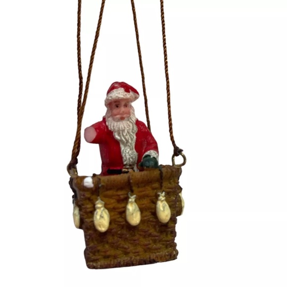 Lemax Carole Towne Balloon Rides Santa Christmas Village Animated Power Cord IOB - Picture 10 of 10